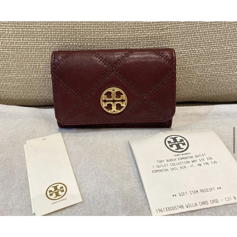 willa card case claret