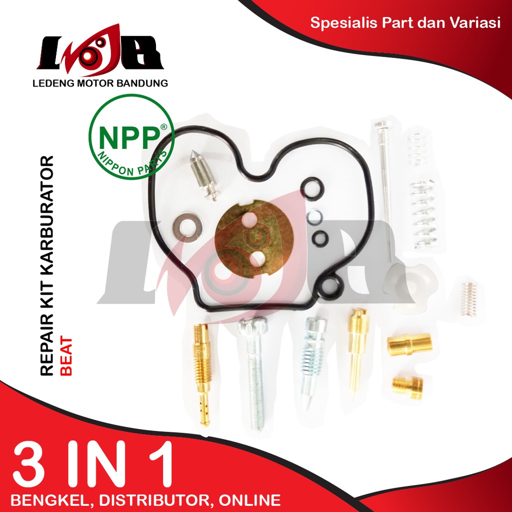 NPP RepairKit Karburator Byson Parkit Carbu Carburator Daleman Karbu