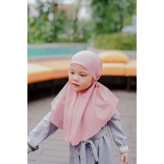 BERGO MARYAM ANAK LASERCUT DIAMOND PREMIUM /JILBAB INSTAN ANAK 0-10 TAHUN