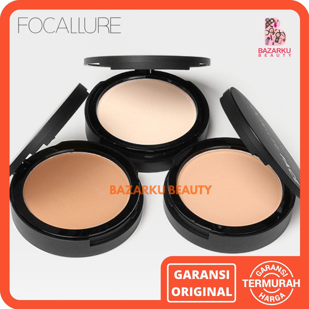 Focallure Pressed Powder Waterproof Focallure Bedak Padat Focallure Bedak Focallure Powder Focallure Pressed Powder Focallure