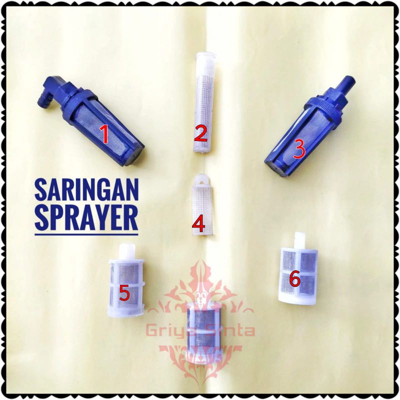 Spare part Saringan Filter Sprayer Tangki Elektrik Umum Swan Miura