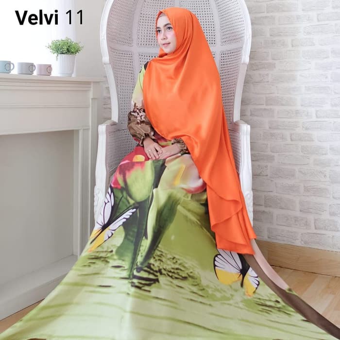SAHARA GAMIS SYARI PREMIUM TERBARU CANTIK promo murah syari wolfis motif lebaran 2020 humaira  95YUK