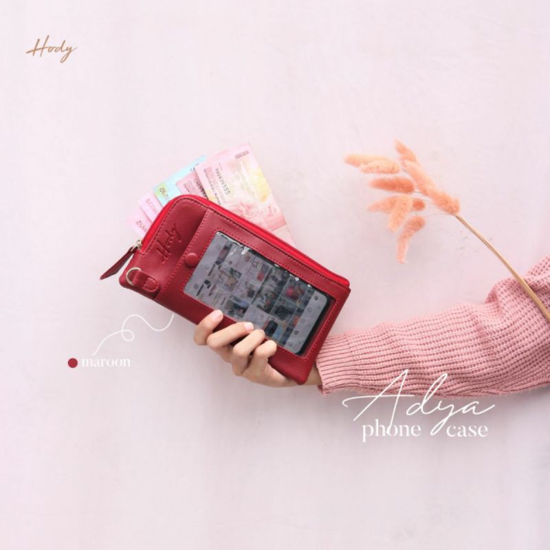 ADYA CASE HODY MERAH / TAS HP / DOMPET HP / DOMPET HP / TAS KECIL