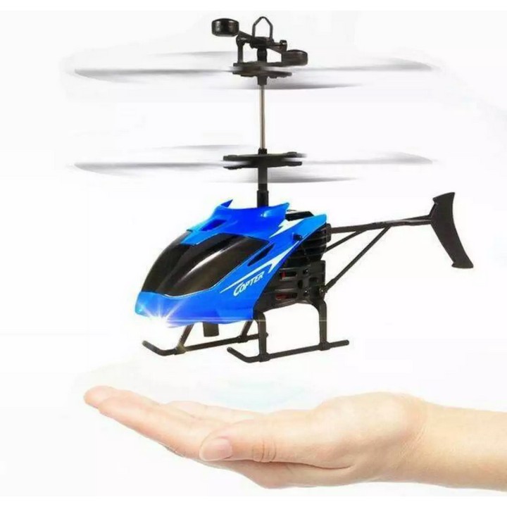 Mainan Anak Flying heli helicopter Toy Mainan Anak Terbang Sensor tangan