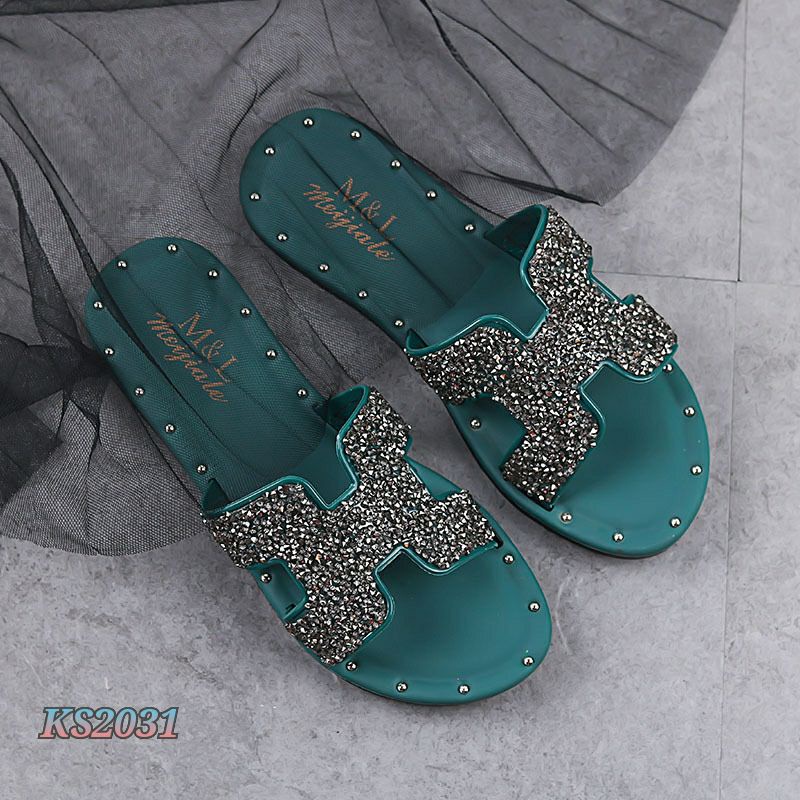 [SALE] SLOP SANDAL FLAT KS2031 IQ #Realstock