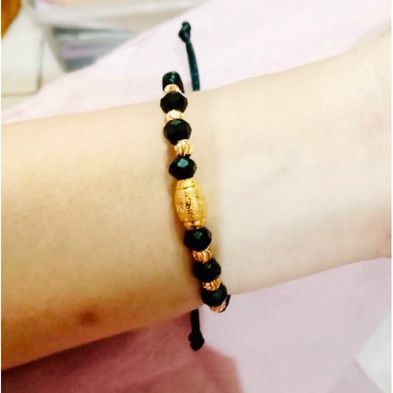 gelang wanita//gelang rajut//gelang pengganti emas//perhiasan//gelang