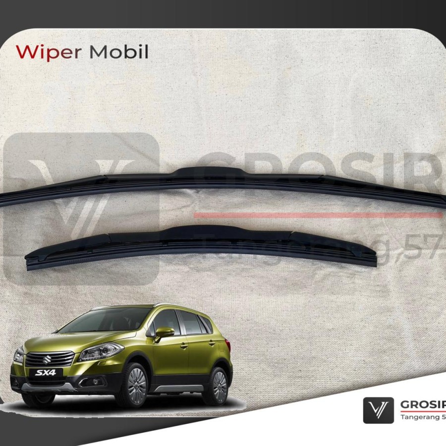 WIPER SX4 SX 4 HYBRID BLADE PROMO WIPER SUZUKI SX4 SX 4 2 PCS