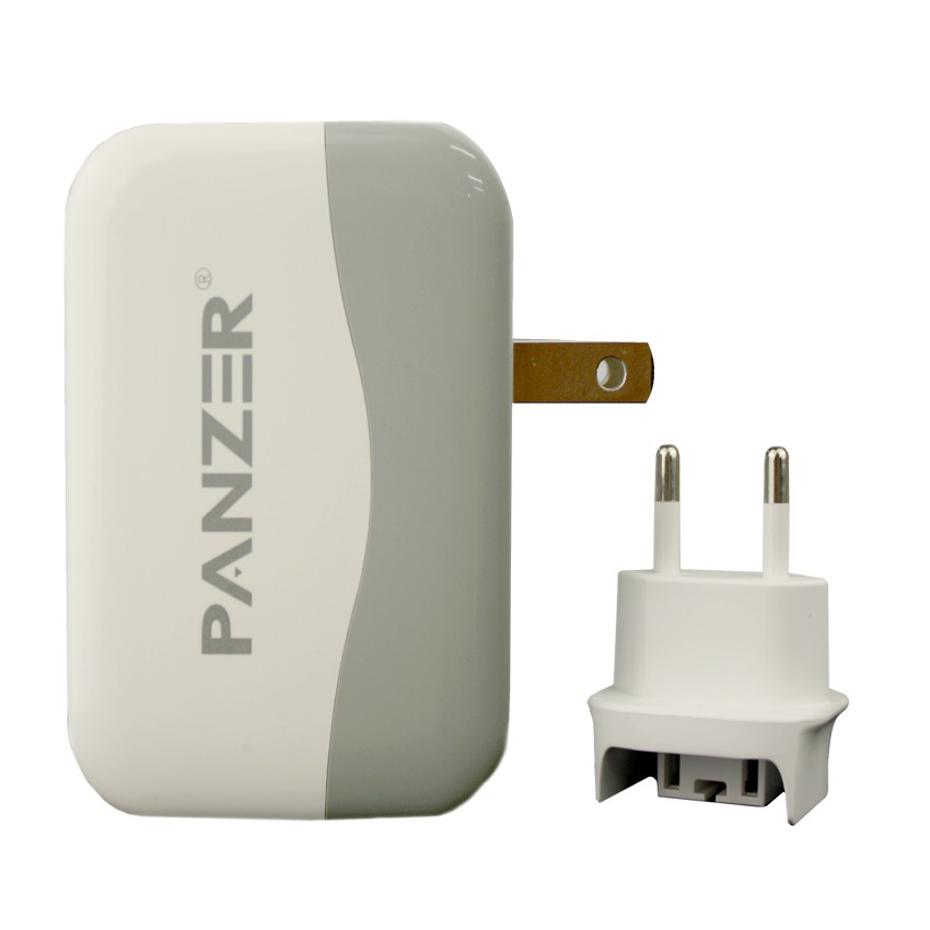 Panzer Travel Charger 4 Ports USB Fast Charging 4.2A