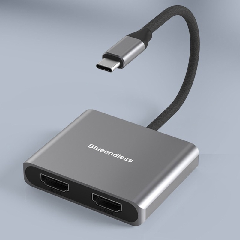 Vivi Adapter USB Tipe C Ke HDMI 4K 60Hz Bahan Aluminum