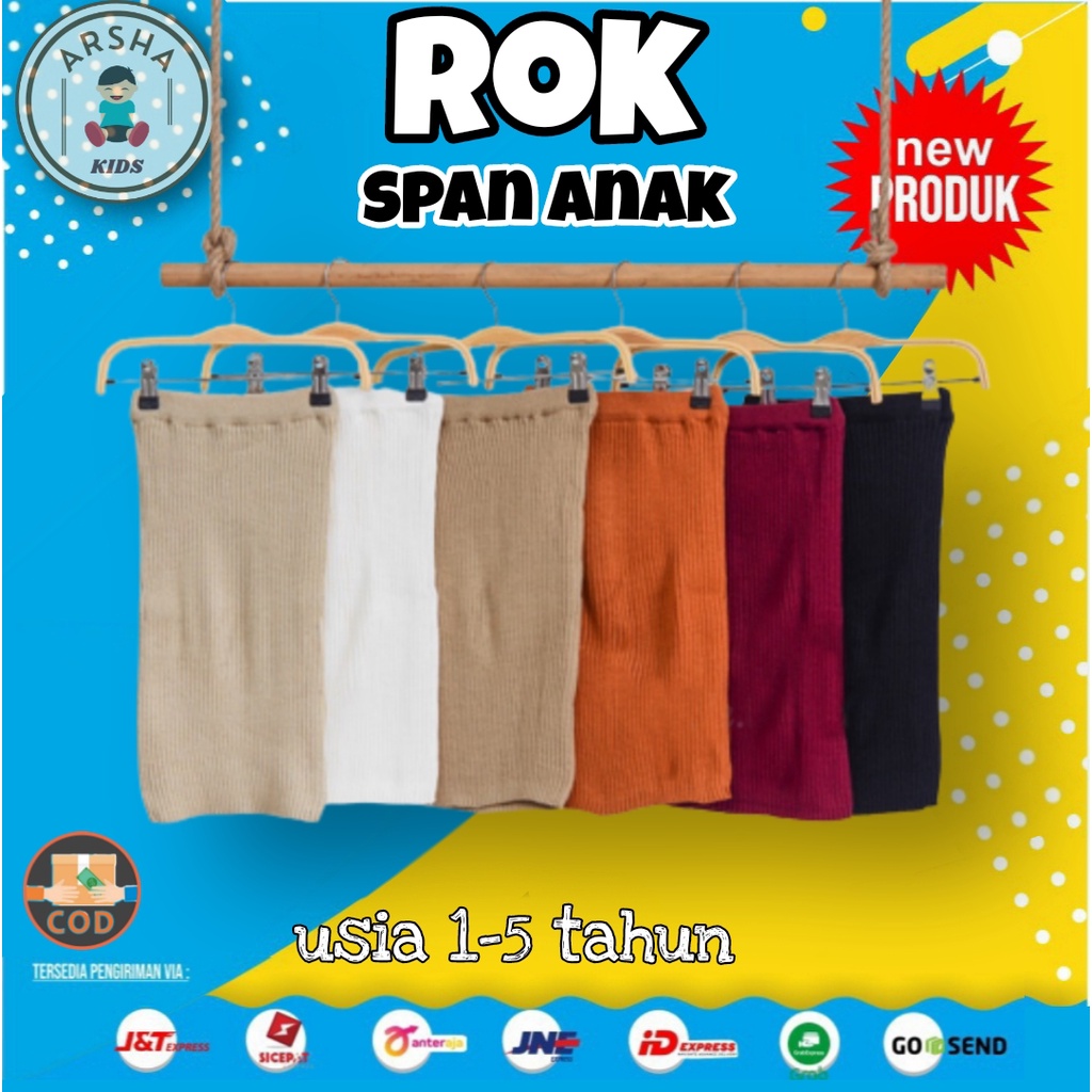 rok span anak rok span rajut knit anak korea bawahan anak perempuan tebal murah premium