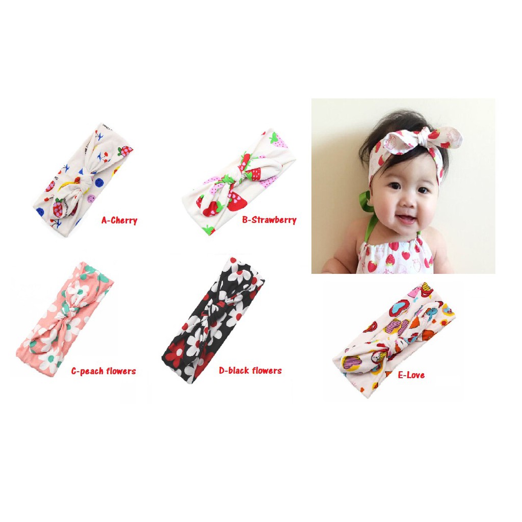 Bandana Anak / Bando Bayi / Headband Anak / Headband Bayi Bunga