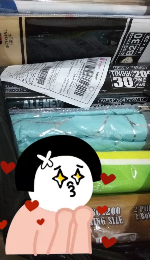 Sprei All New My Love 180x200 Tinggi 30 Motif Coastal Bohemian Canis Winter Triangle 180 King T30 Sp