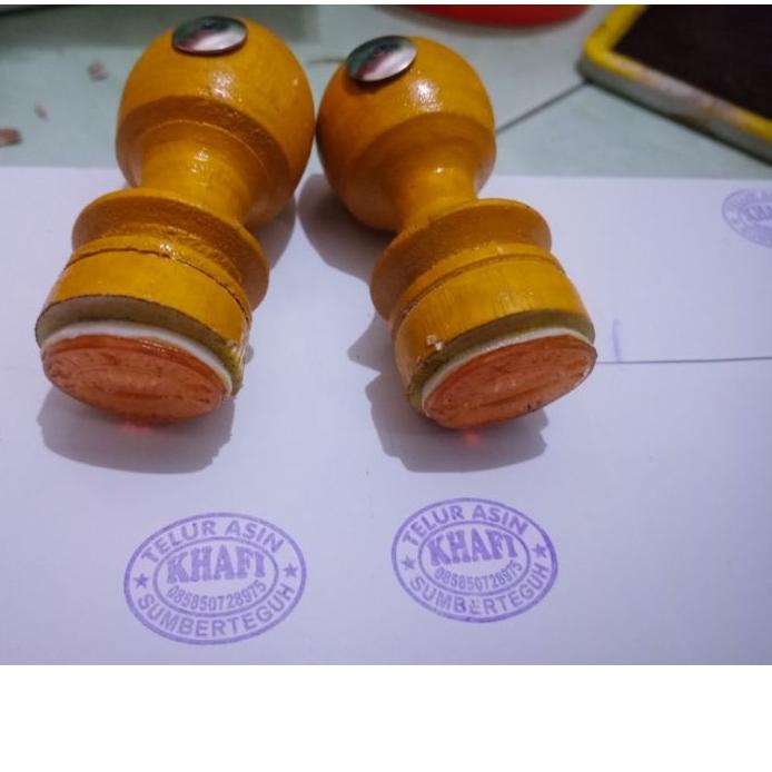 

Ready Stok STEMPEL TELUR ASIN / STEMPEL KAYU CUSTOM