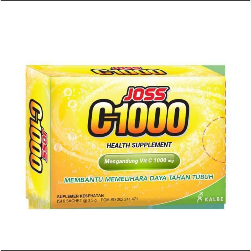 

joss c-1000 isi 6pcs (6x3,5gr)