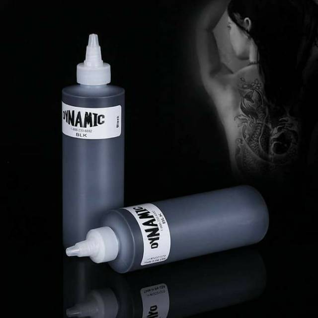 TintaTato Dyanmic Hitam Tattoo Dynamic Black