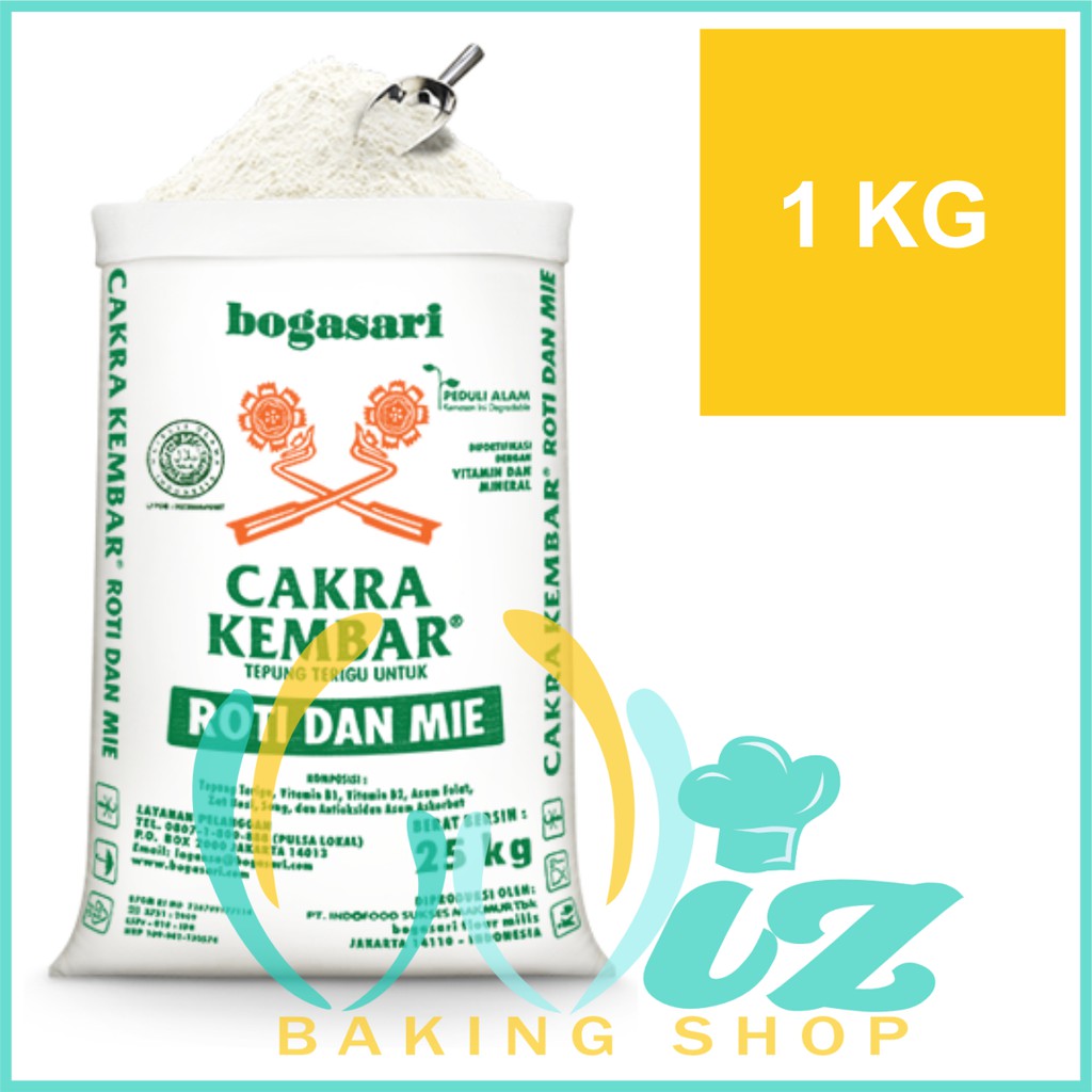 

1kg tepung terigu curah cakra