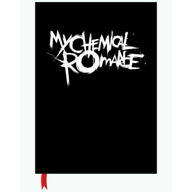 

buku hard cover agenda dan polos keren - Buku Notes - Notebook - Book of Rock - My Chemical Romance
