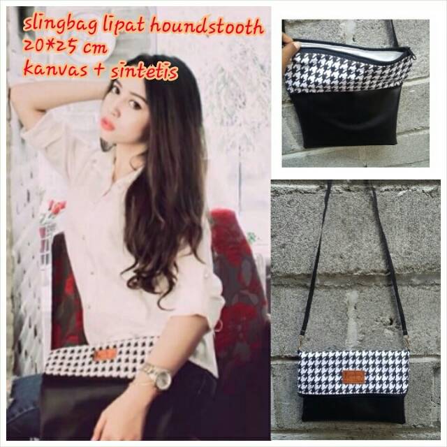 Slingbag Lipat Motif (LPT Motif)  ( COD BAYAR DITEMPAT )