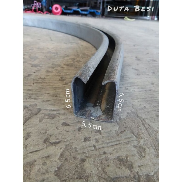 Rel Atas Belokan Henderson pintu besi pintu geser (LANCAR)