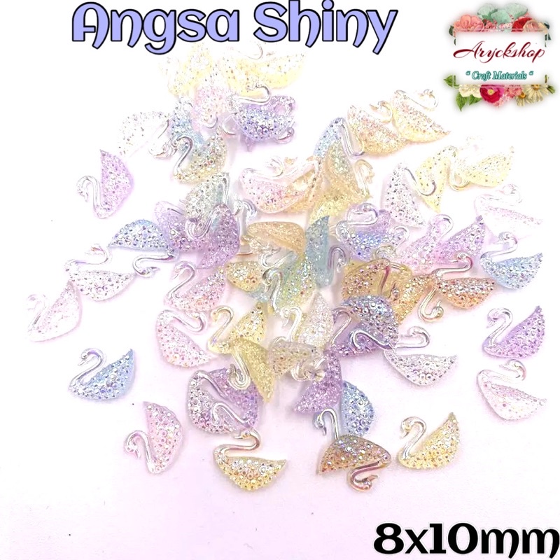 Resin Angsa Dan Bintang Laut Transaparan Bahan Craft Material