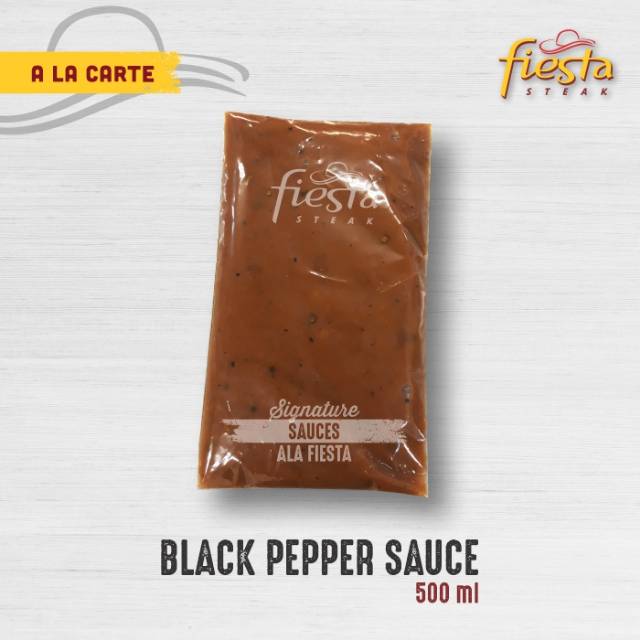 

Fiesta Steak Black Pepper Signature Sauce - Saos