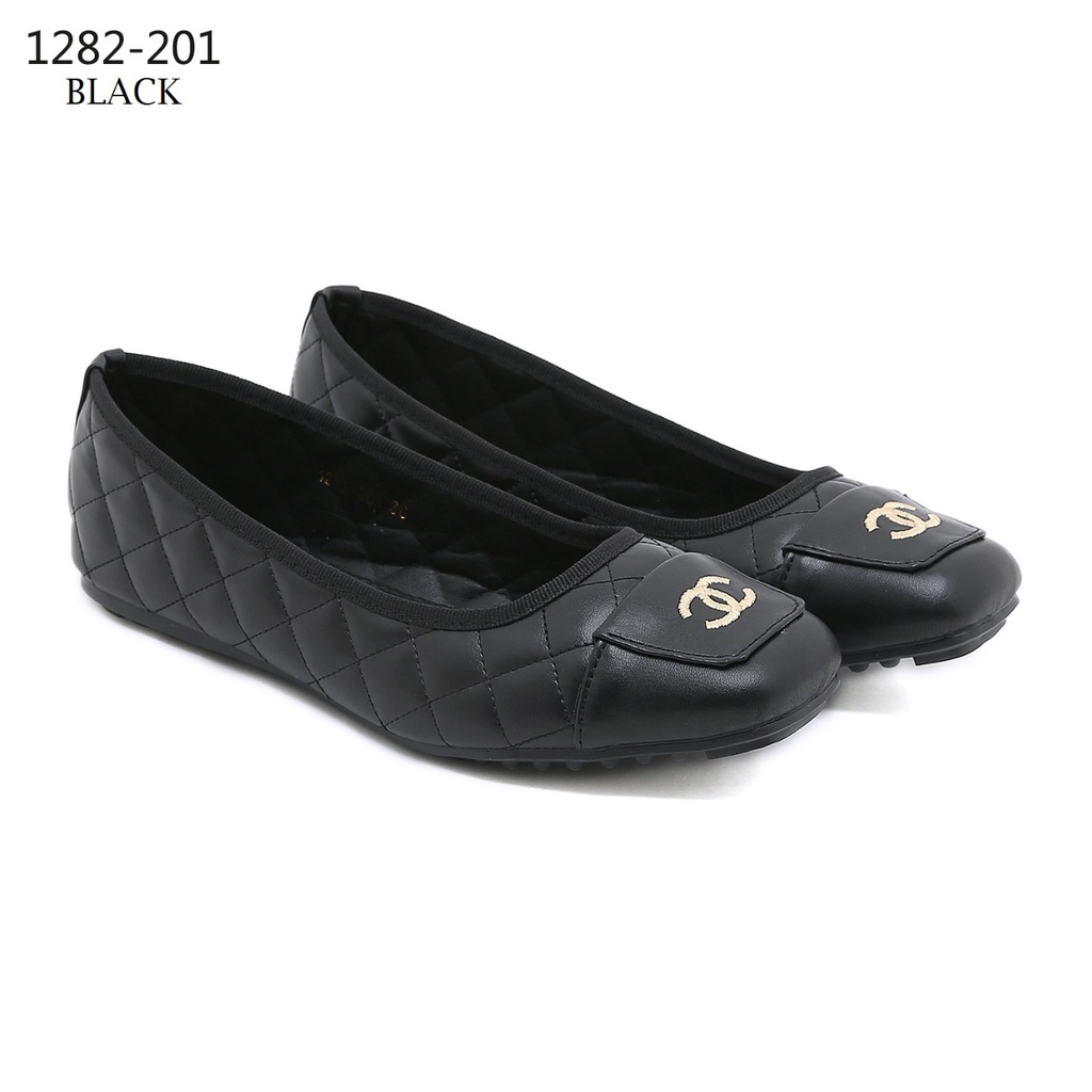 CH CC Logo Flat Shoes 1282-201