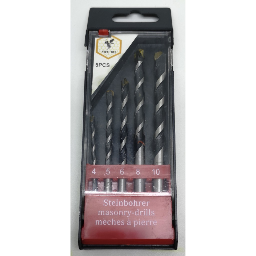 Steel bee Multipurpose drill set 5pc, Mata bor multi fungsi 5pc