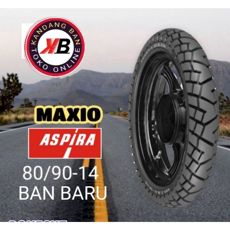 BAN TUBLES MATIC ASPIRA MAXIO A-TRACT 80/90 RING 14 ,BAN BARU, 100% ORIGINAL, FREE PENTIL, FOR ALL MATIC