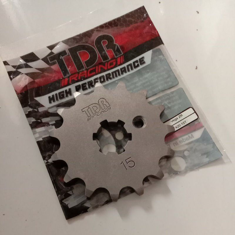 Gir Gear Depan TDR Vega ZR Jupiter z new Robot Z1 Vegazr Pega 420 15T Sprocket Front-1
