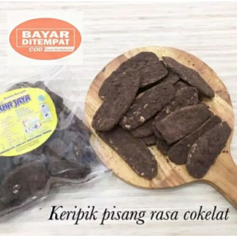

KRIPIK PISANG CHOKLAT 250gm /GURIH/RENYAH/RASA DI JAMIN KETAGIHAN
