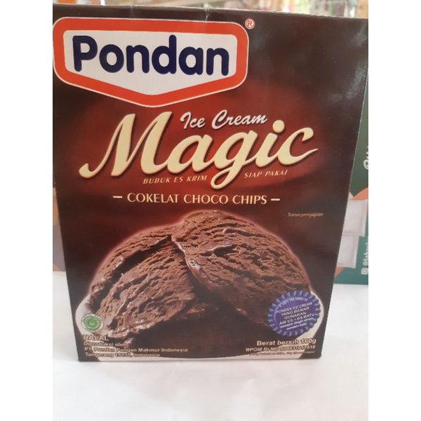 

Pondan ice cream chocolate 160 gr