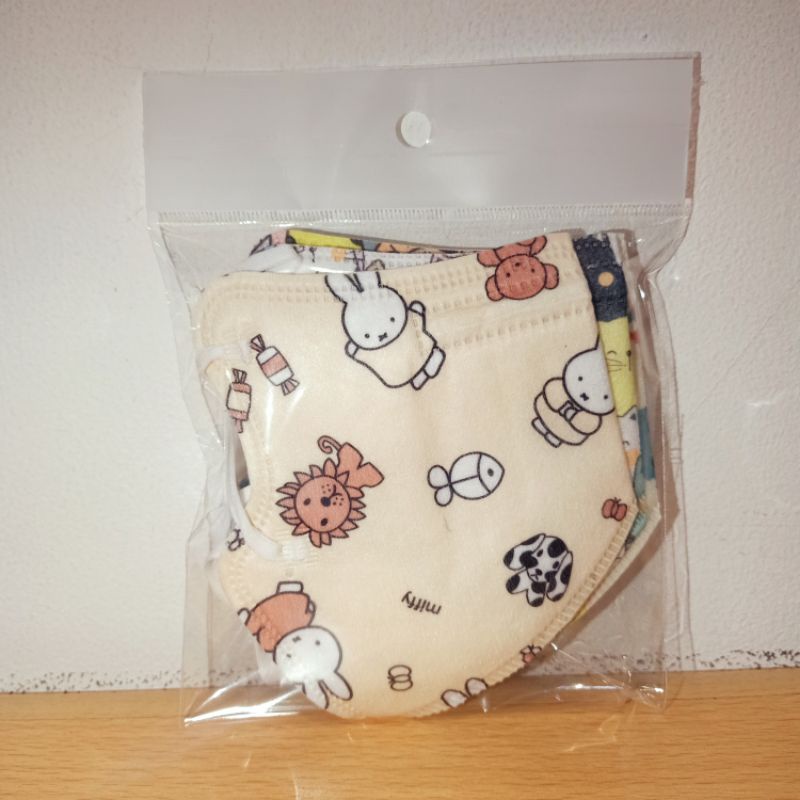 Masker Anak KN95 Mouson 5D 5 Ply ,Masker KN 95 Anak Mouson 5D