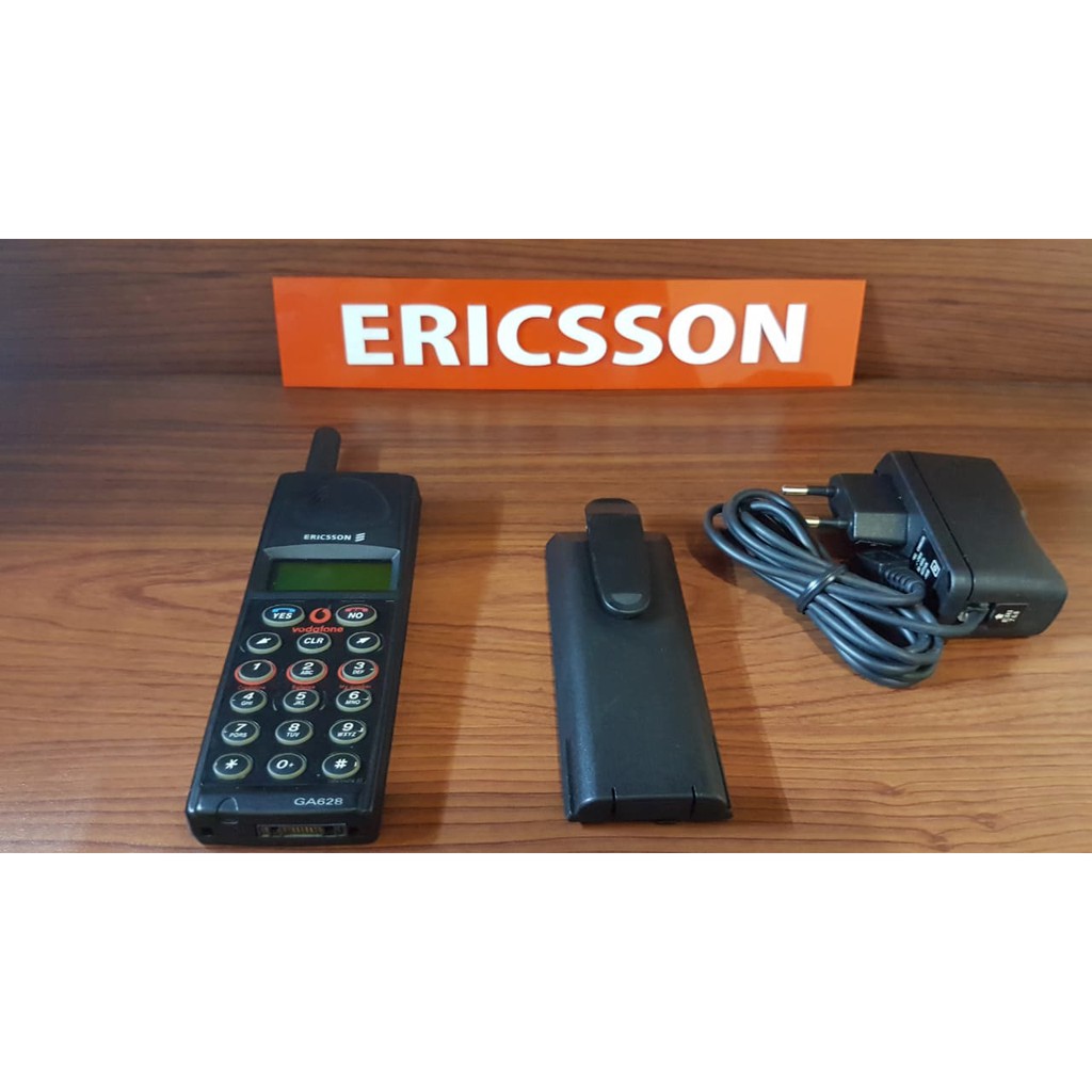 HP Handphone Ericsson GA628 Black Original Jadul Antena Bukan Hiu T28