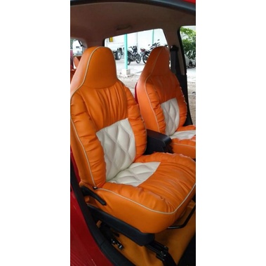 Sarung jok Honda brio Model sofa
