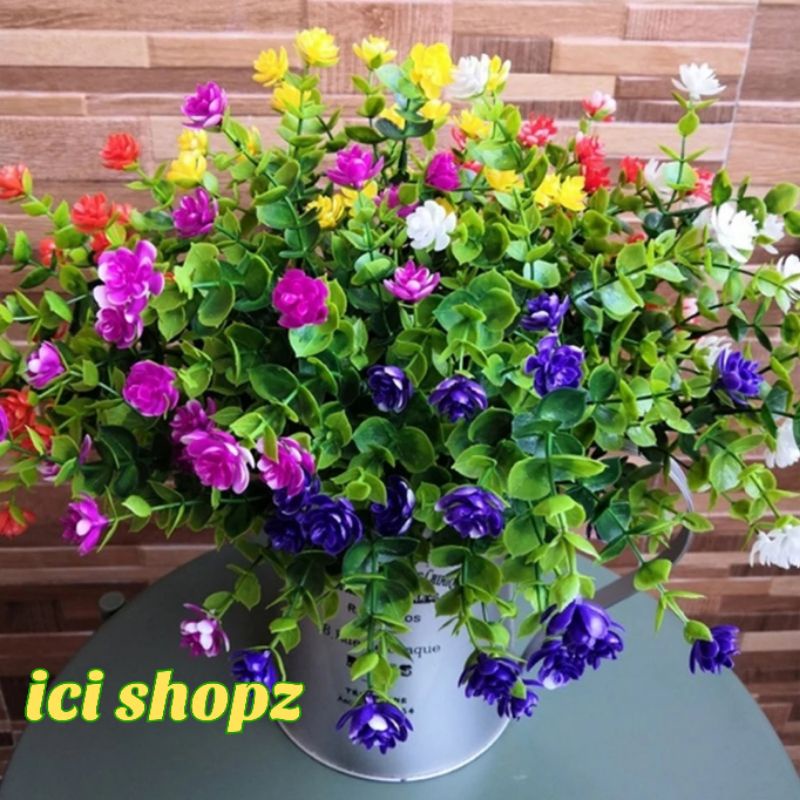 Bunga Eucalyptus Bunga Dolar Bunga Artificial-2