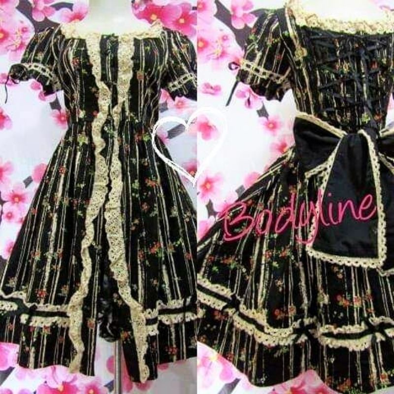 Bodyline Black Kawaii Dress