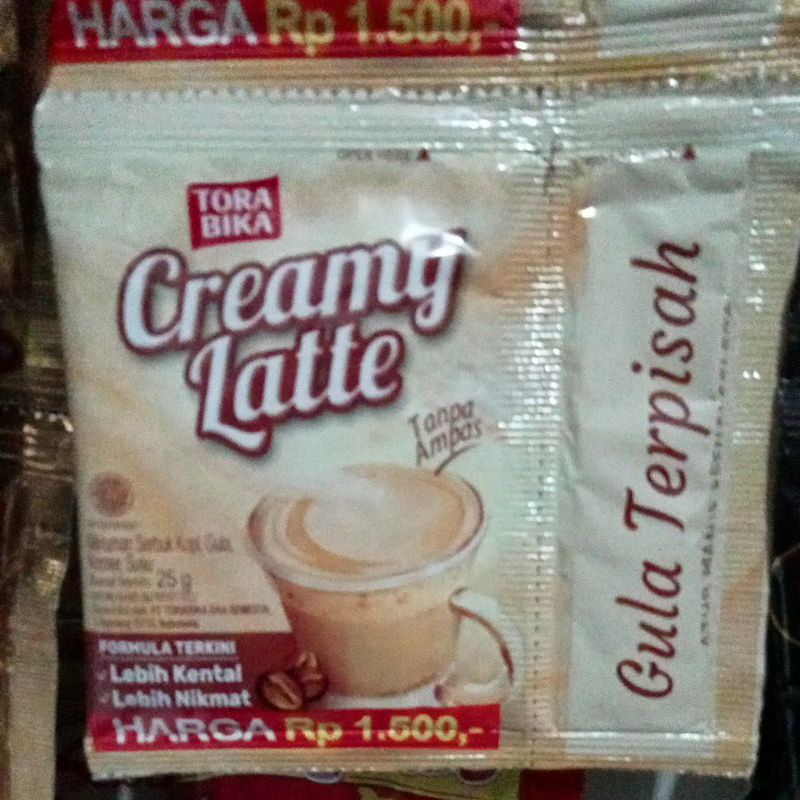 

torabika creamy latte 25 gr