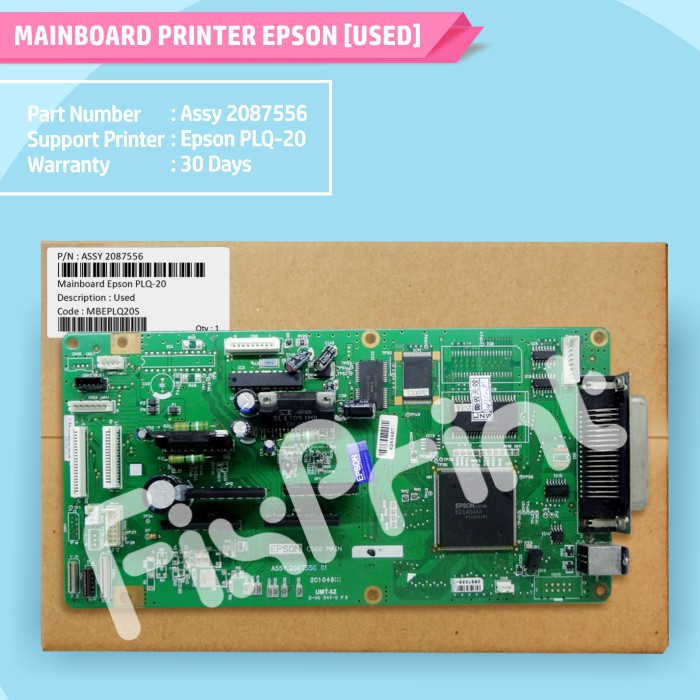 Board Epson PLQ20, Mainboard PLQ-20, Motherboard plq-20 Cabutan