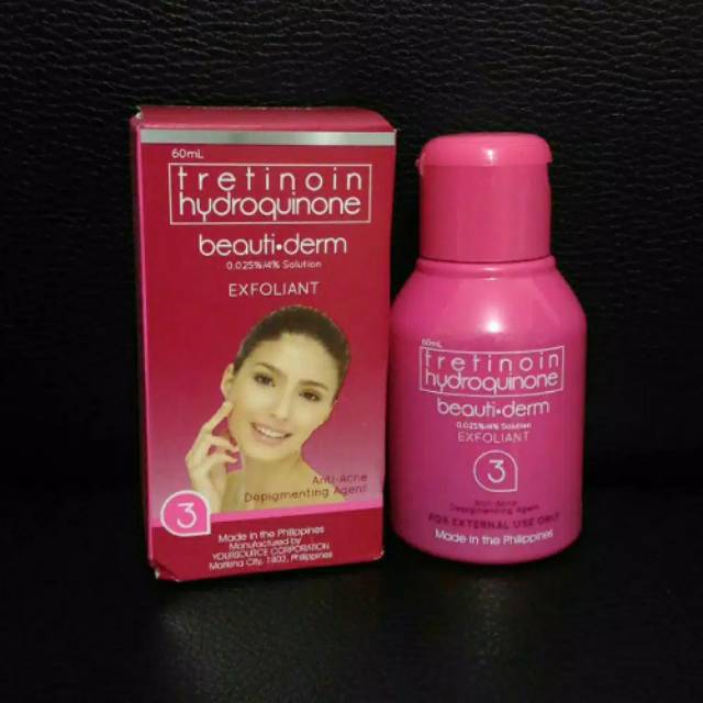 (6pcs)TRETINOIN HYDROQUINONE BEAUTY-DERM