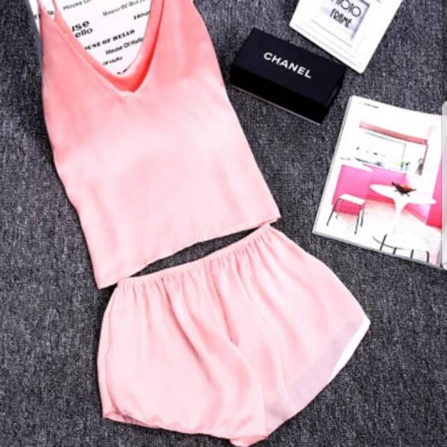 SETELAN TANKTOP PENDEK S