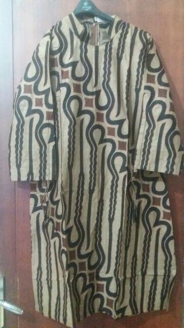 Dress Tunik Batik Genes Parang Kode M