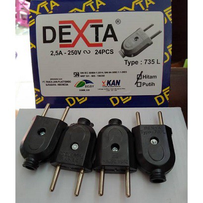 DEXTA - KONTRA STEKER GEPENG / KEPALA COLOKKAN