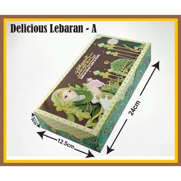 

25x12,5X5cm-A-BOX DELICIOUS LEBARAN