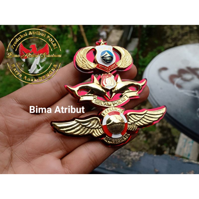 wing gabung | brevet sar | brevet sekuba | brevet basarnas | brevet polri