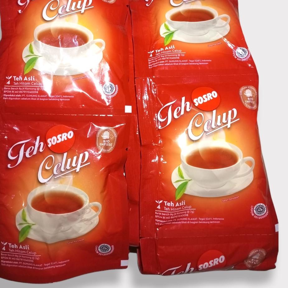 

[❤[BIG ⚡ALE!!!]❤]☘️ MUMTAAZZTORE ☘️GUNUNG SLAMAT TEH CELUP SOSRO 12 SACHET (Non Sugar)