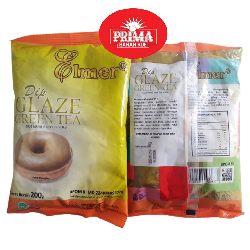 

ELMER DIP GLAZE GREEN TEA 200 GR