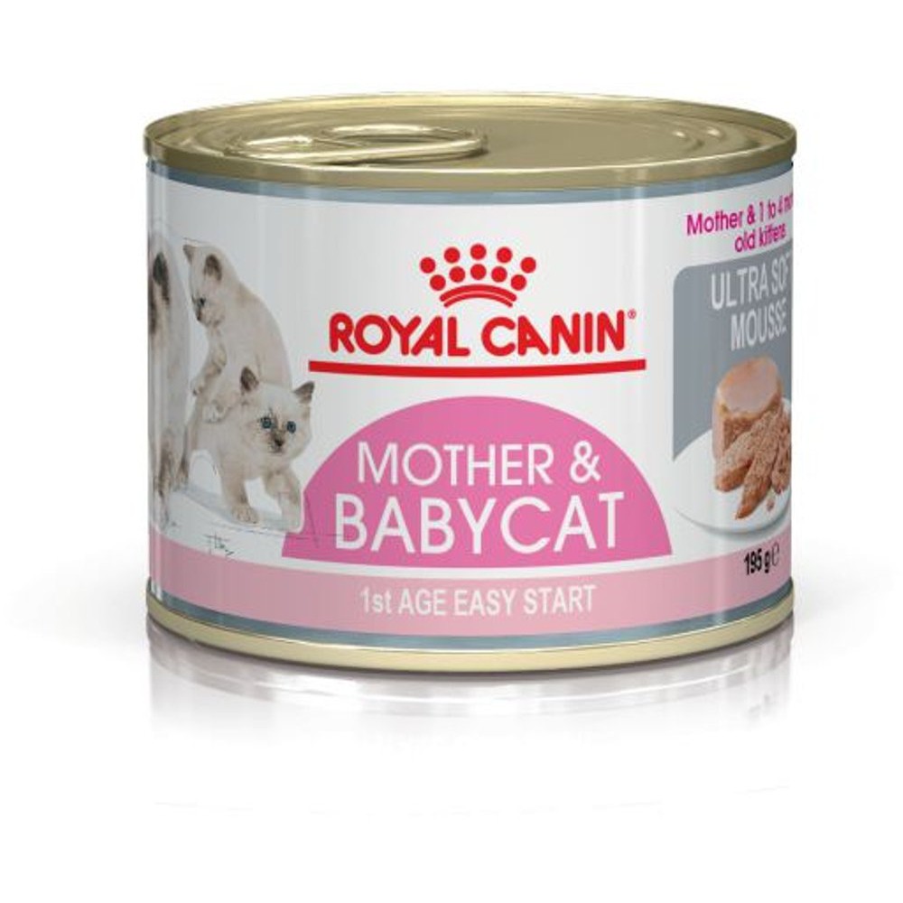 royal canin mother babycat 195gr-makanan basah kucing menyusui dan anak kucing