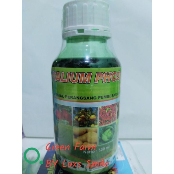 Sale..Kalium Phospat Pupuk Cair Pembesar Umbi Pembesar Buah Tanaman Anti Rontok 500ml Tinggi Kalium