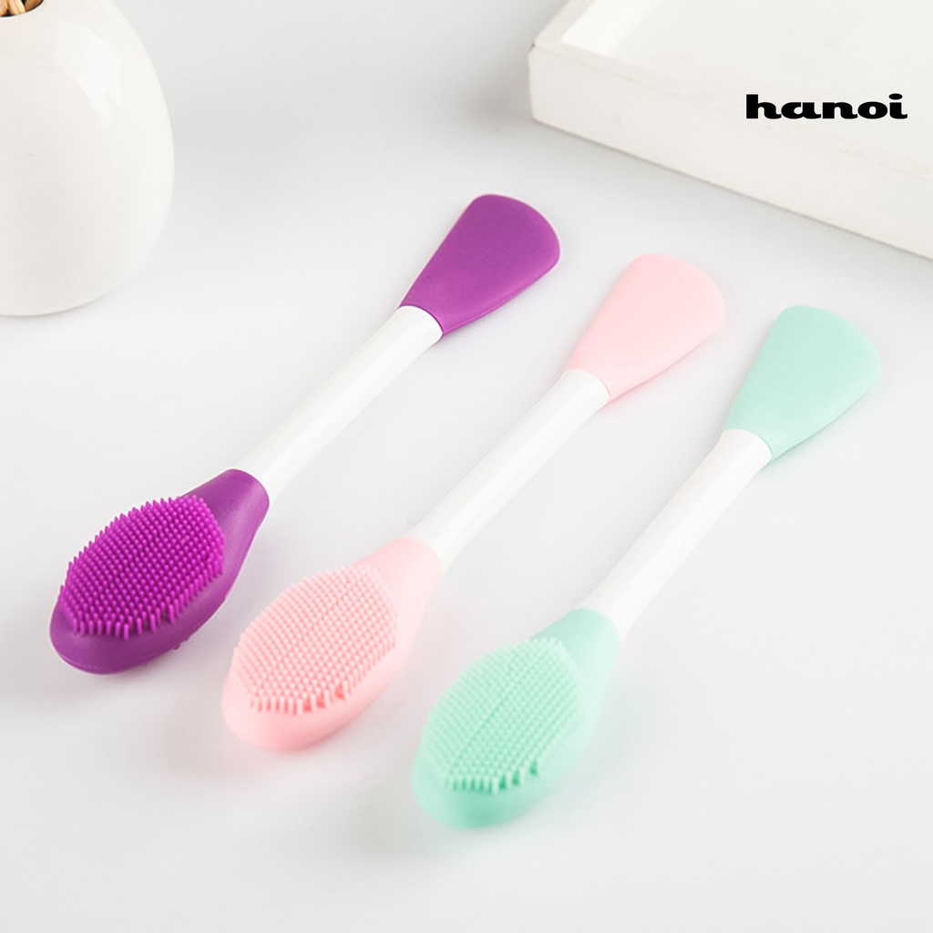 HQTM_Cosmetic Masque Brush Professional Portable Lovely Masque Stirring Tool for Dressing Room