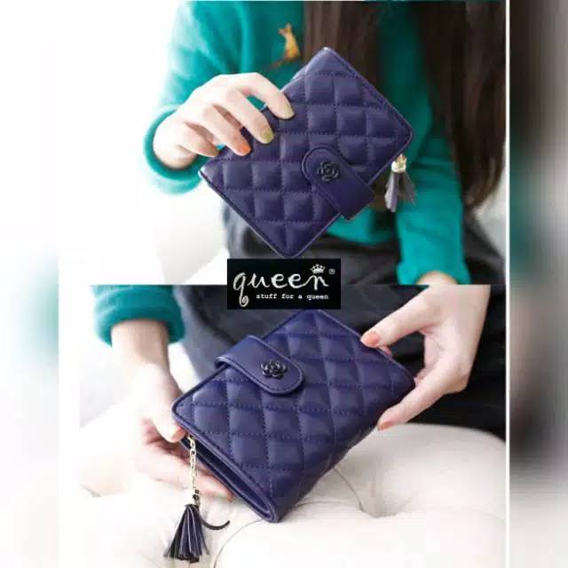 Dompet Abg Murah H5002 Dompet Wanita Purse Wallet Fashion Korean Style Hengsheng - Biru dompet Murah